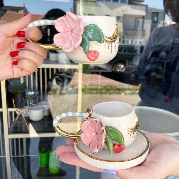 Eva Manolya Türk Kahvesi Fincanı