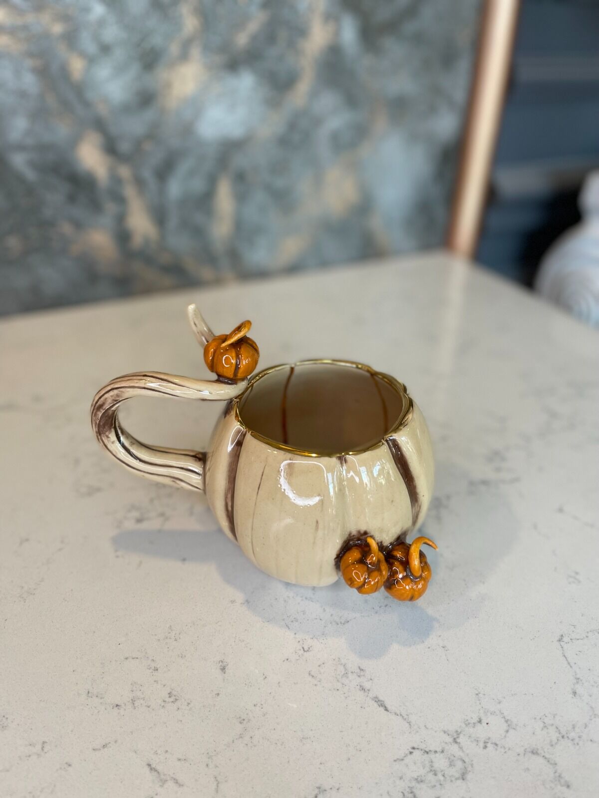 Balkabağı Double Türk Kahvesi Fincanı