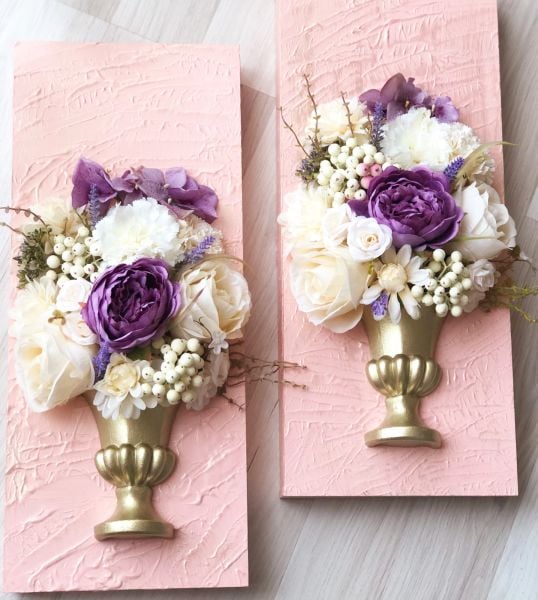 Renkli Çiçekli Tablo