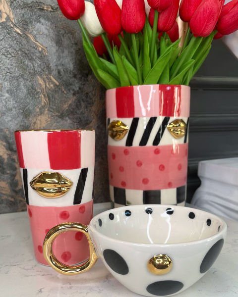 Puantiyeli  Mug