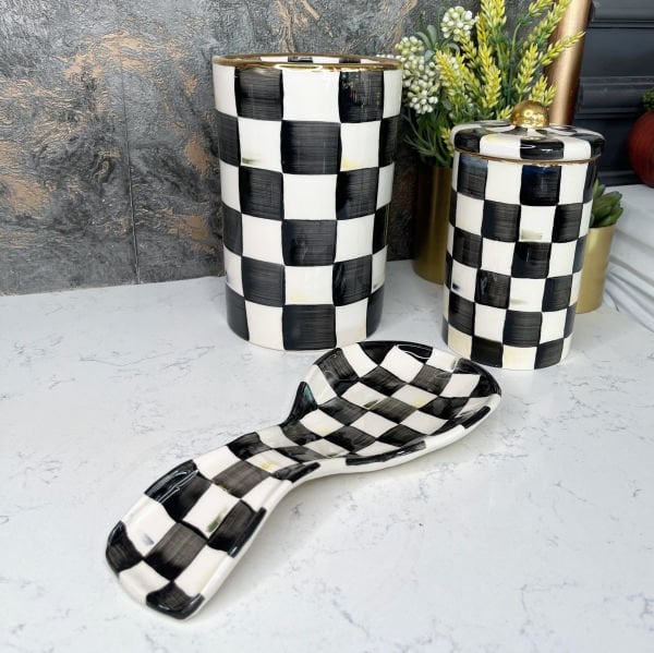 Damalı Seramik Kavanoz