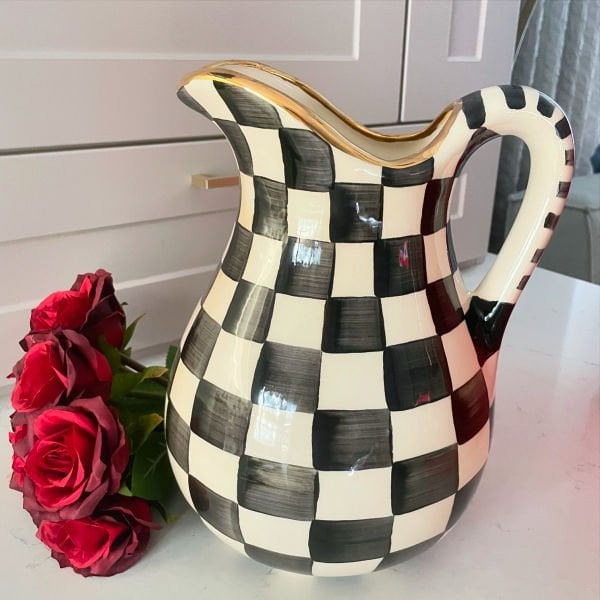 Damalı Vazo/Sürahi