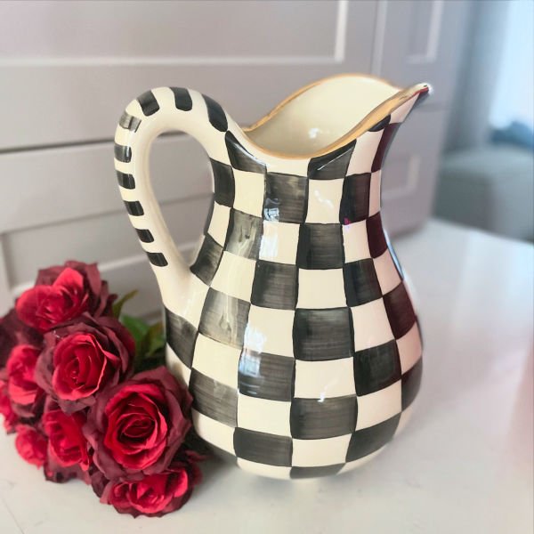 Damalı Vazo/Sürahi