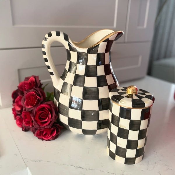 Damalı Vazo/Sürahi