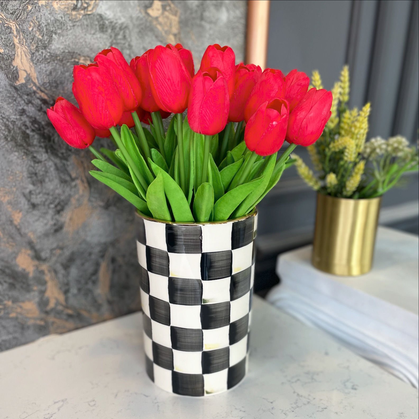 Dikey Vazo/Kaşıklık