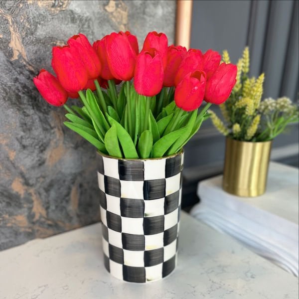 Dikey Vazo/Kaşıklık