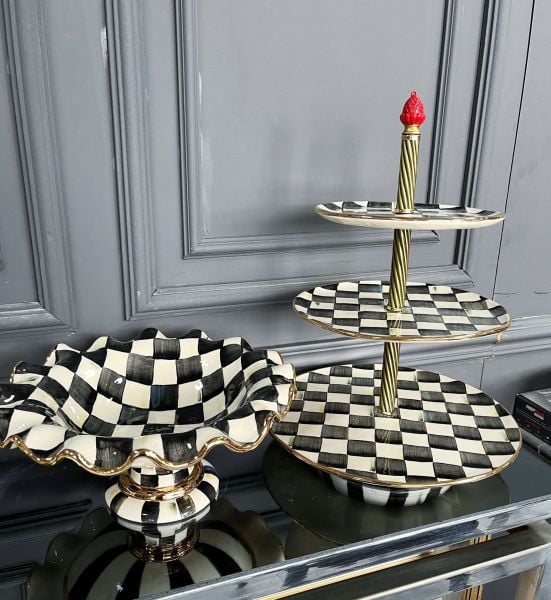 Fırfırlı Ayaklı Kase Büyük