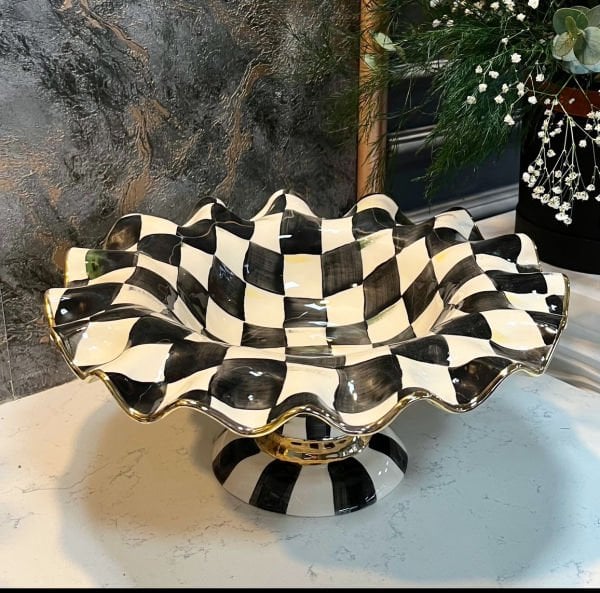 Fırfırlı Ayaklı Kase Büyük