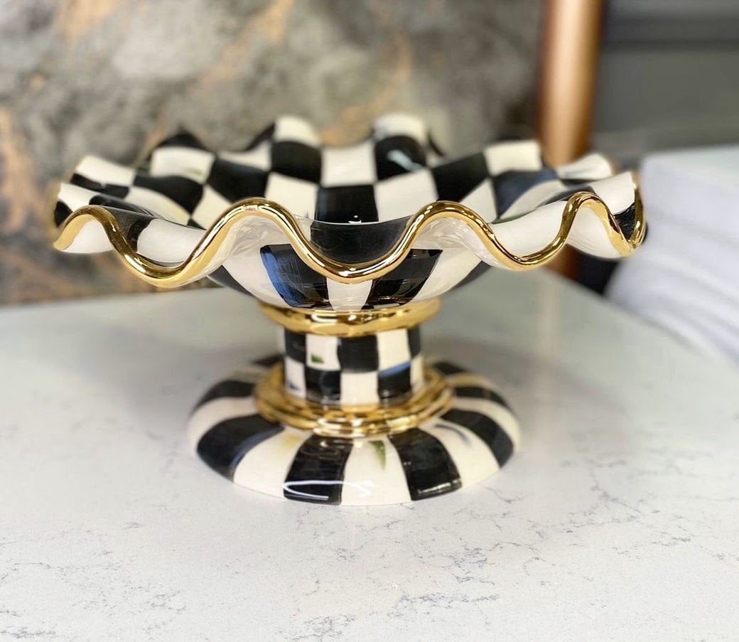 Fırfırlı Ayaklı Kase Küçük