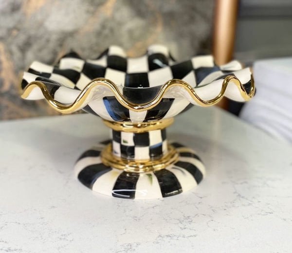 Fırfırlı Ayaklı Kase Küçük