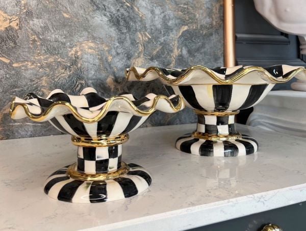 Fırfırlı Ayaklı Kase Küçük