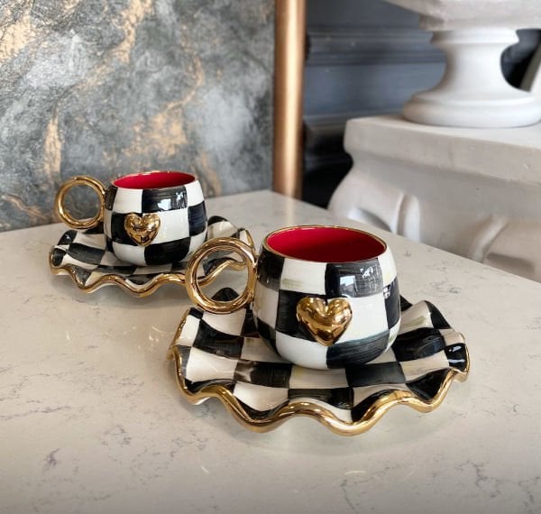 Kalpli Türk Kahvesi fincanı