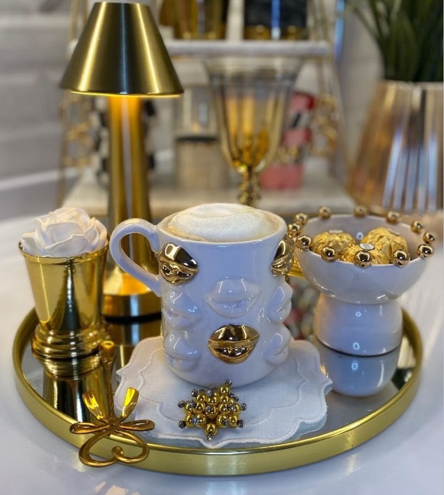Kisses Kupa (ekstra altınlı)