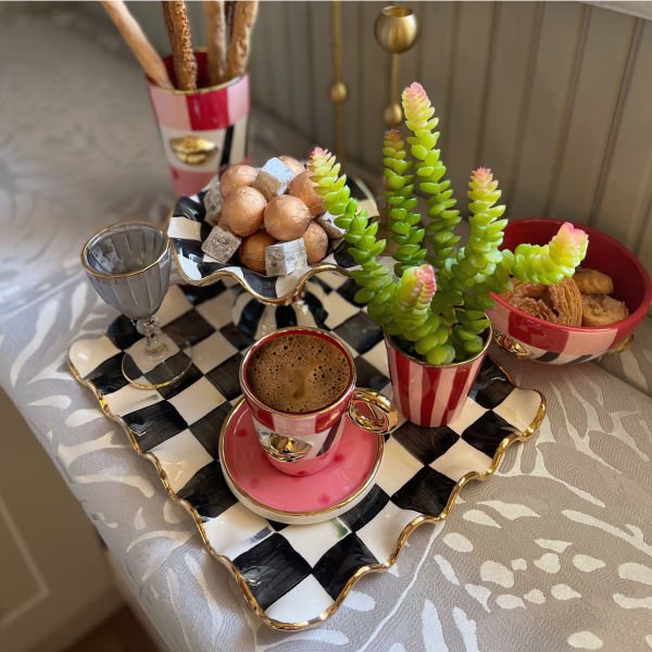 Fırfırlı Ayaklı Mini Lokumluk