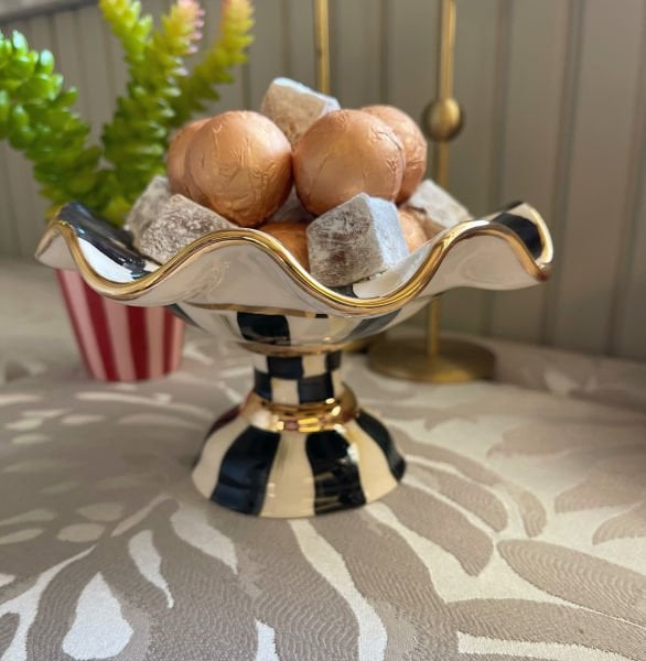 Fırfırlı Ayaklı Mini Lokumluk