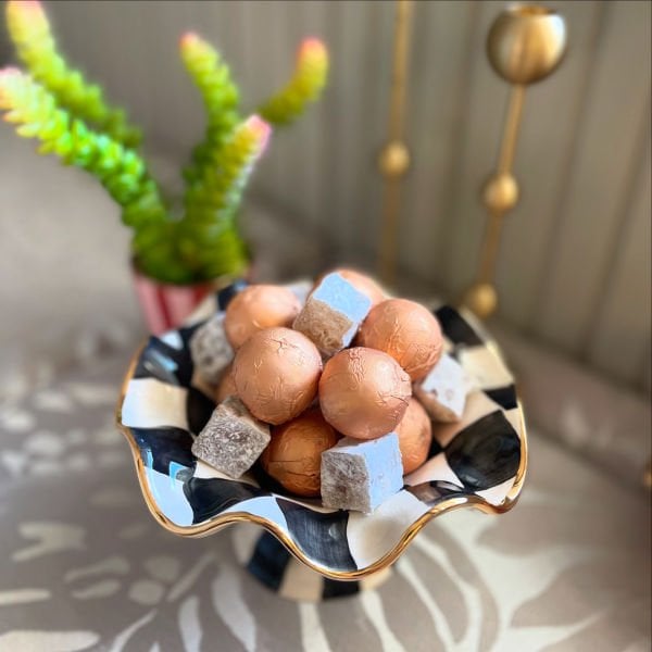 Fırfırlı Ayaklı Mini Lokumluk