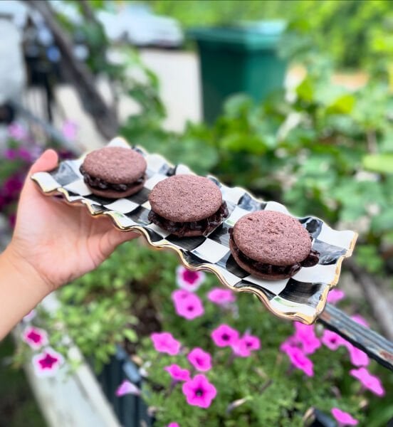 Fırfırlı dikdörtgen tabak