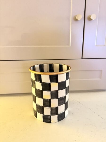 Dikey Vazo/Kaşıklık Metal